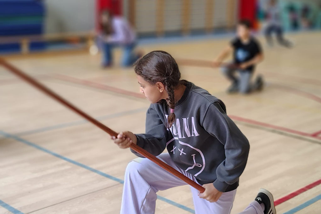 Cours d'aïkido — pratique au dojo de Uccle